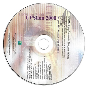 Altervac. Software de Comunicaciones UPS/SAI: CD Upsilon 2000 for Windows